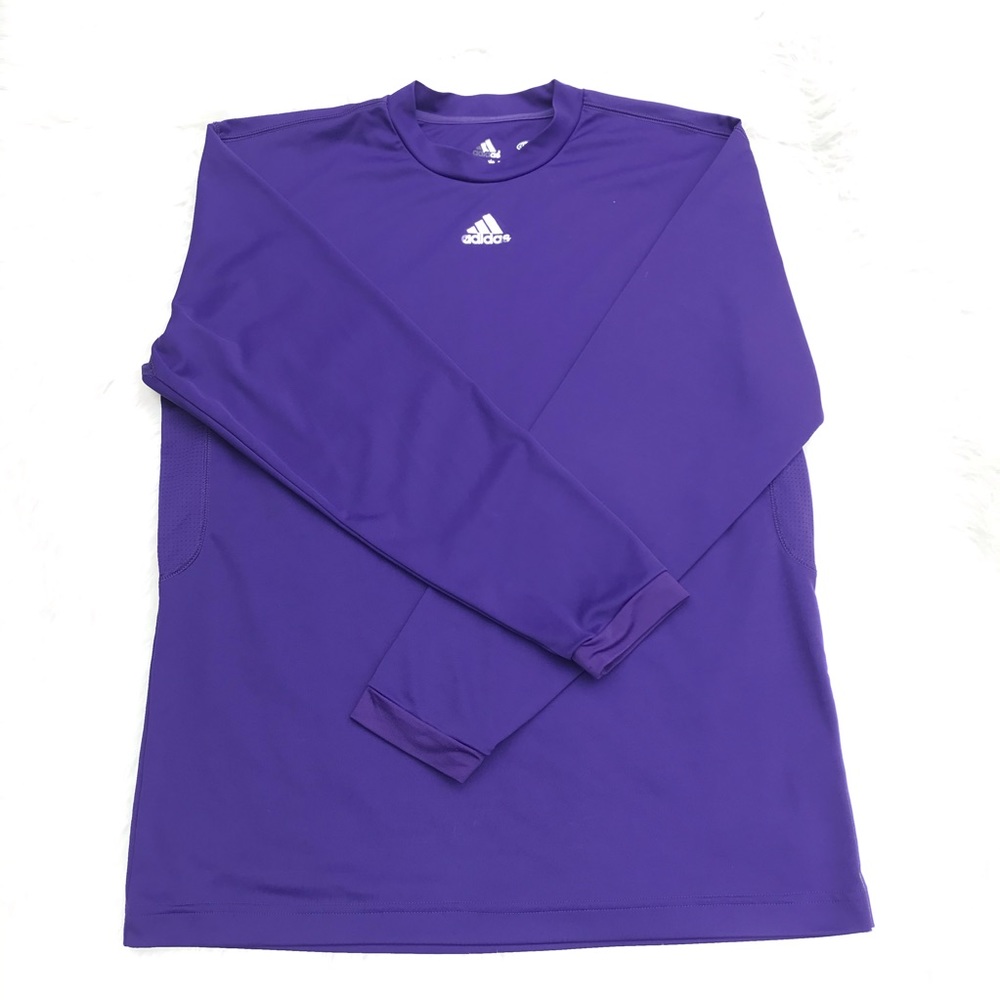 Adidas Climalite Top Long Sleeve Purple